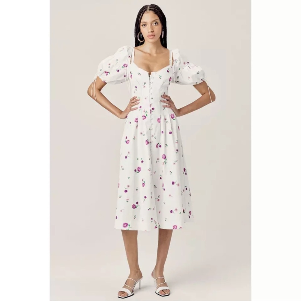for Love and Lemons Long flower print dress.